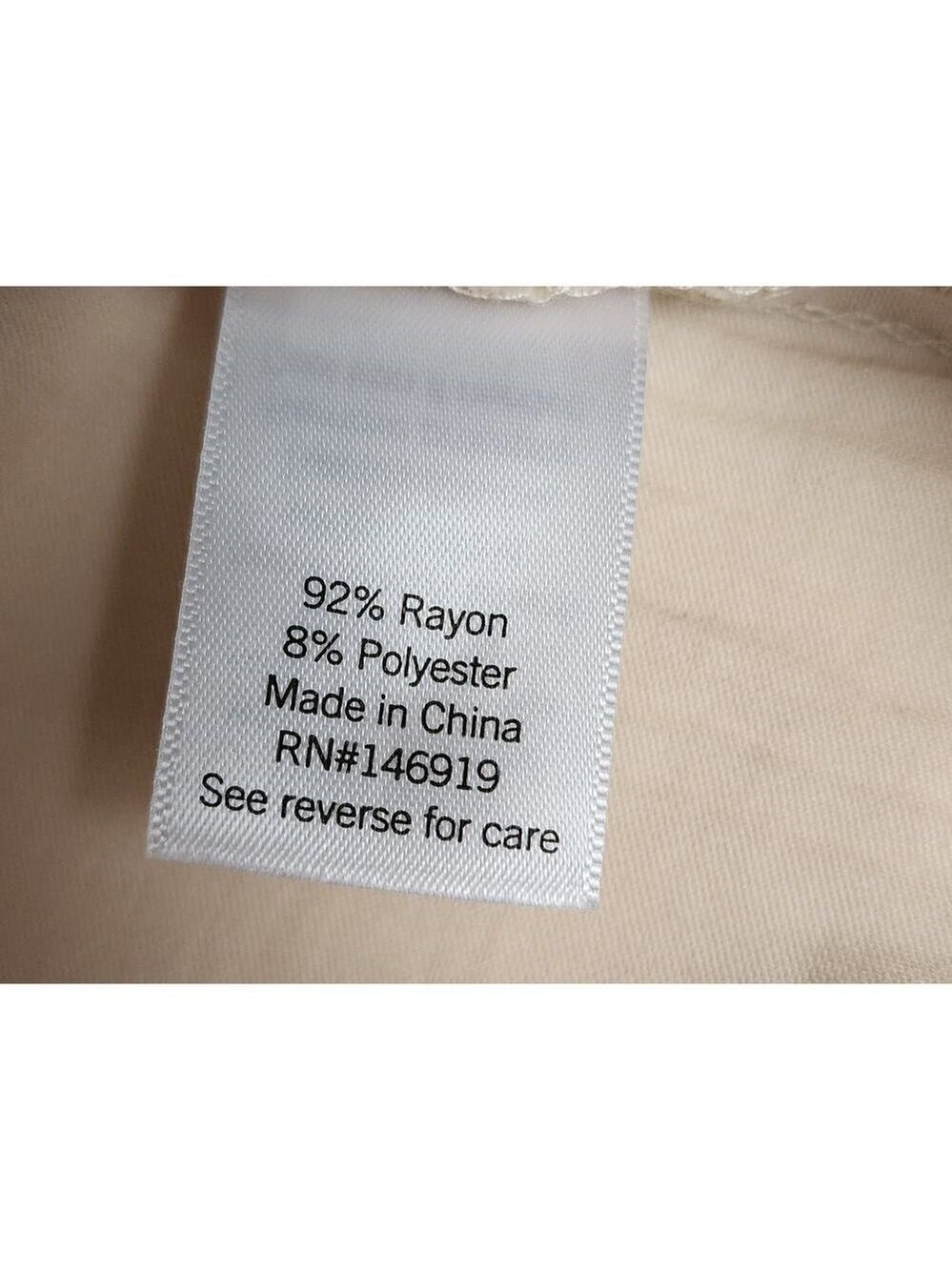 Nine West Draped Bomber Jacket
Beige Size XL - Picture 8 of 9